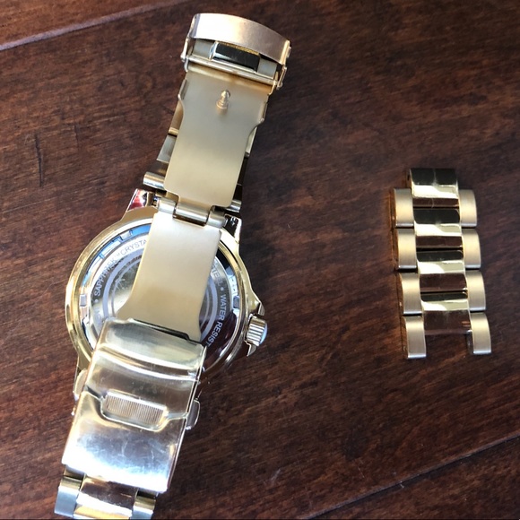 A-Line 20013 Marina Japanese Gold Watch - Picture 6 of 7